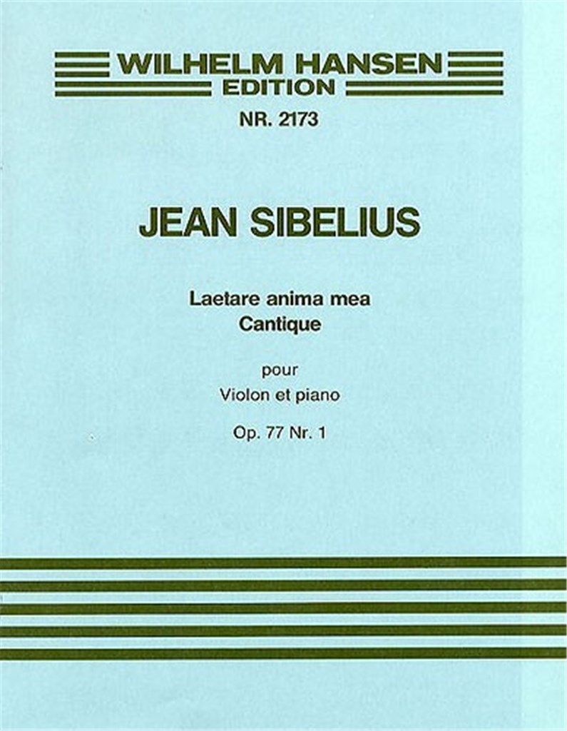 Laetare Anima Mea Op. 77 No. 1